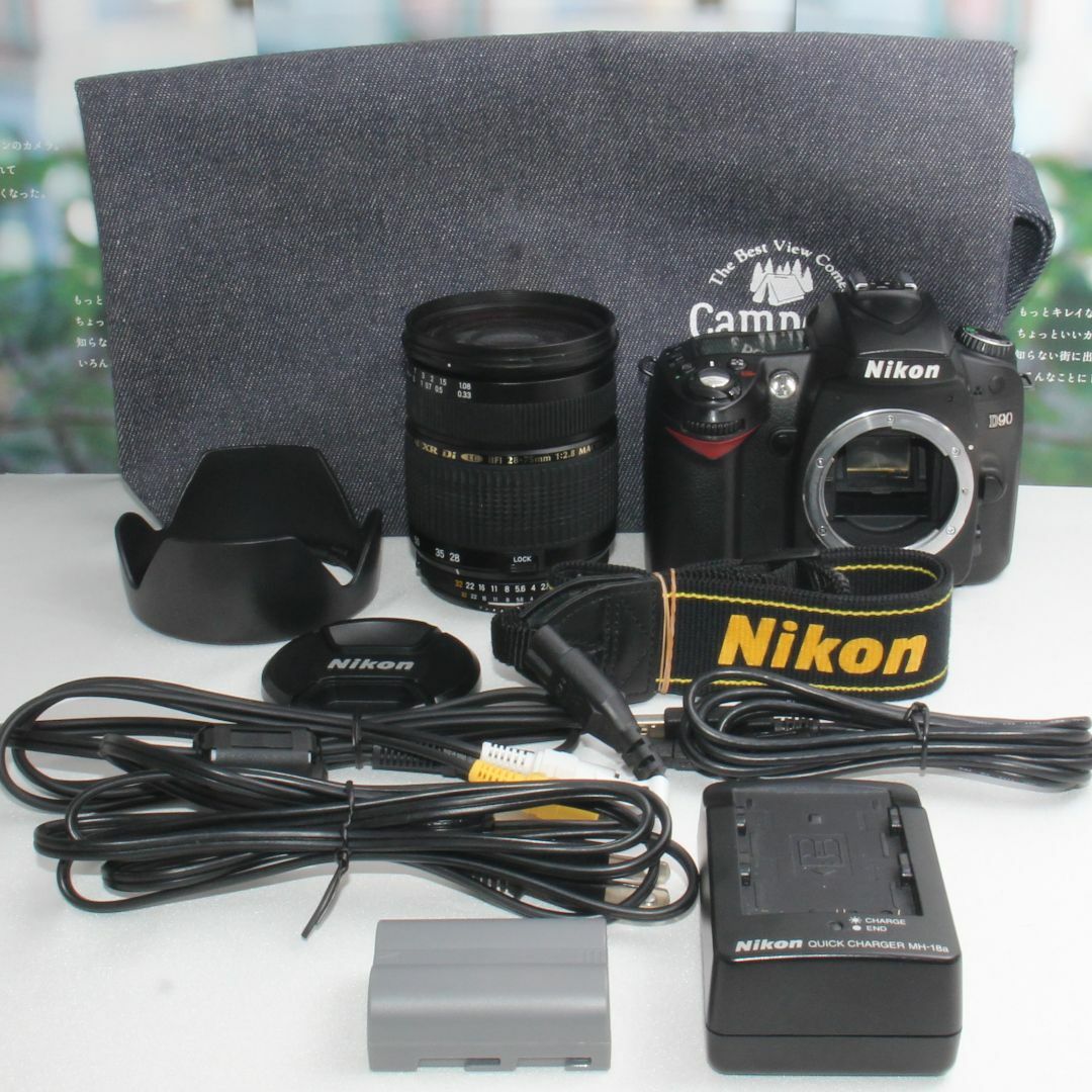 Nikon - ❤️新品カメラバッグ付き❤️Nikon D90 大三元レンズセット