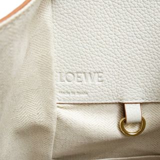 【ABランク】LOEWE ロエベ ハンモックバッグスモール 2wayバッグ A538S35X51 カーフスキン サンド ゴールド金具【ISEYA】