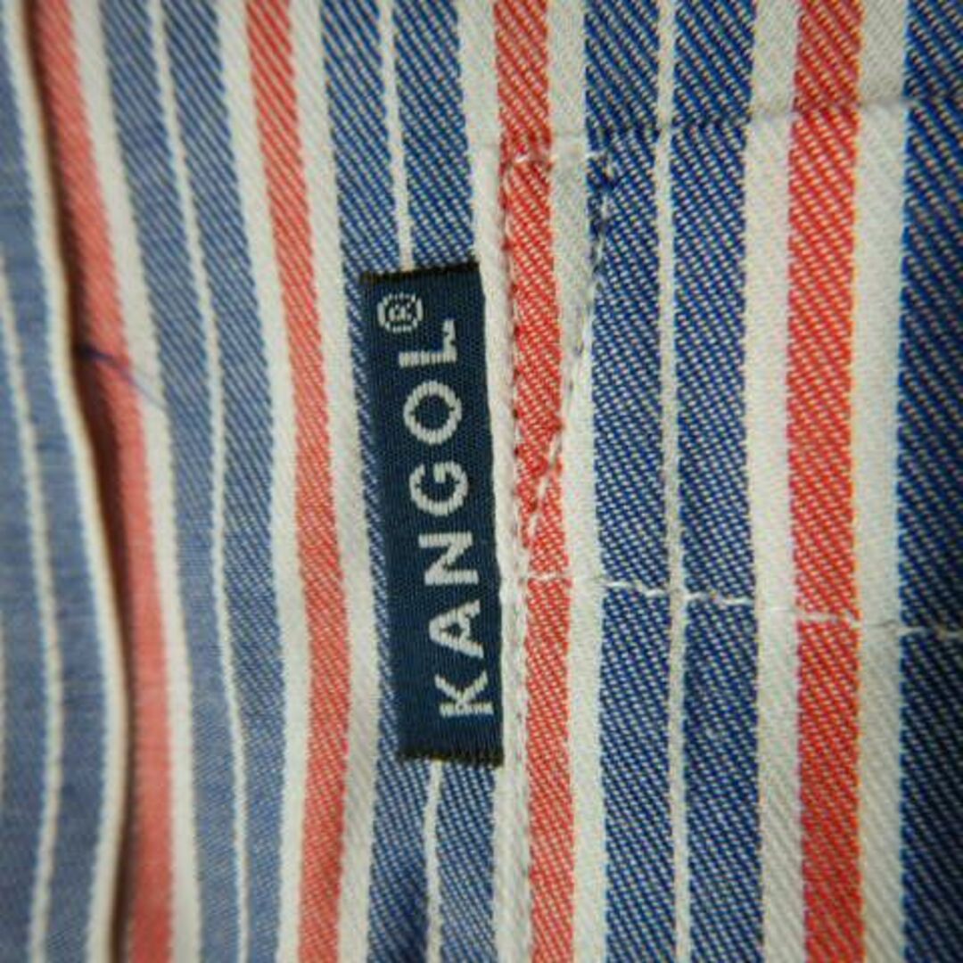 KANGOL(カンゴール)のo7069　カンゴール　長袖　ストライプ　デザイン　ボタンダウン　シャツ メンズのトップス(シャツ)の商品写真