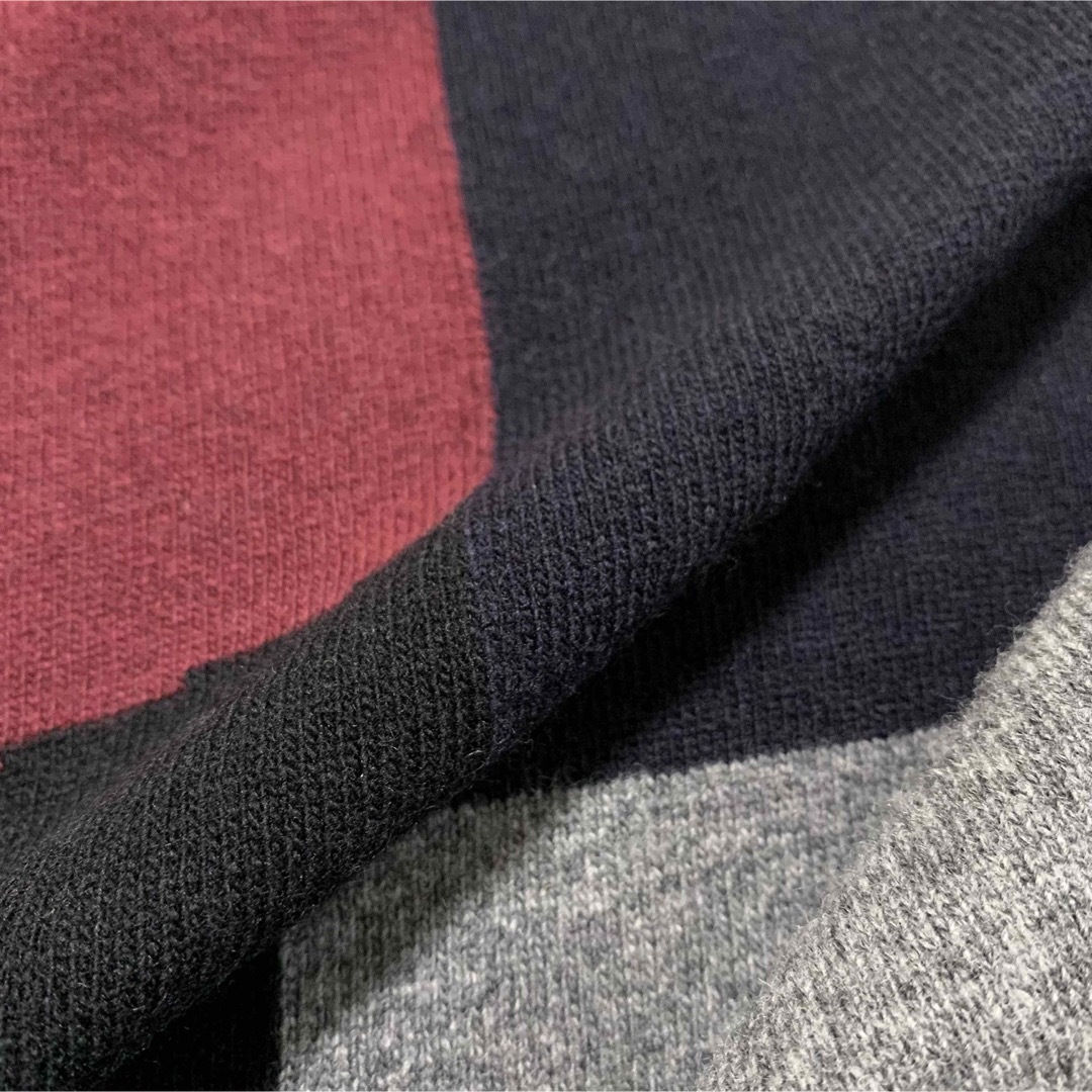 新品 COMME des GARCONS SHIRT イタリア製 ウールマフラー