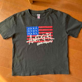 アナップガール(ANAP GiRL)のANAPgirls Tシャツ160 Mサイズ(Tシャツ/カットソー)