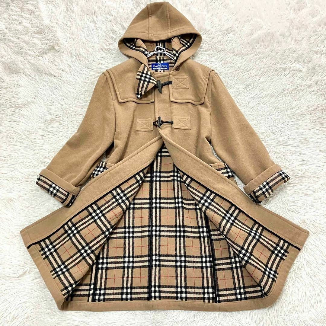 BURBERRY BLUE LABEL - バーバリーブルーレーベル ダッフルコート 全面