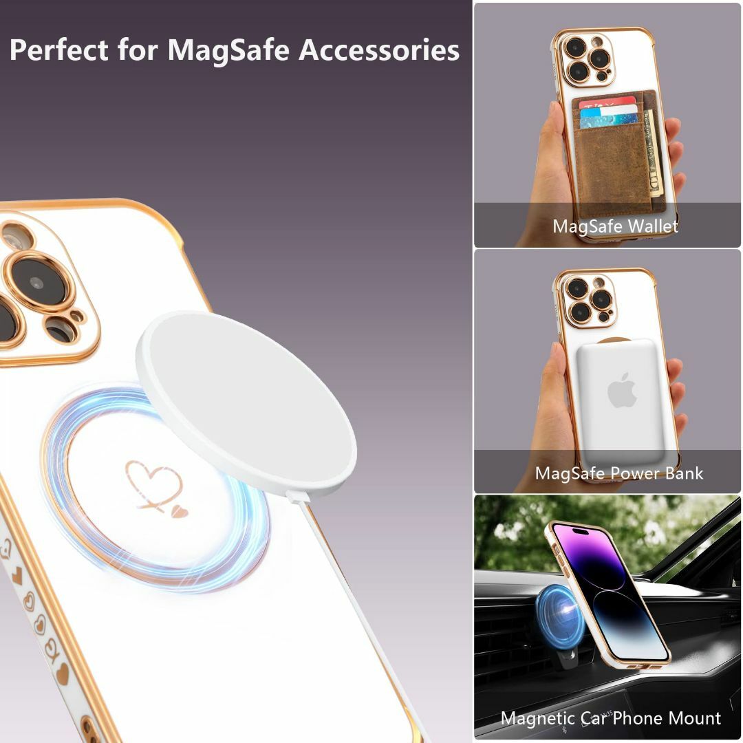 【色:グレー】【MagEasy】 iPhone15Pro 対応 ケース MagS