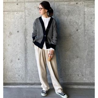 ユニクロ(UNIQLO)のL＊UNIQLO U＊ギャザースウェットパンツ(カジュアルパンツ)