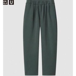 ユニクロ(UNIQLO)の完売L＊UNIQLO U＊ギャザースウェットパンツ(カジュアルパンツ)