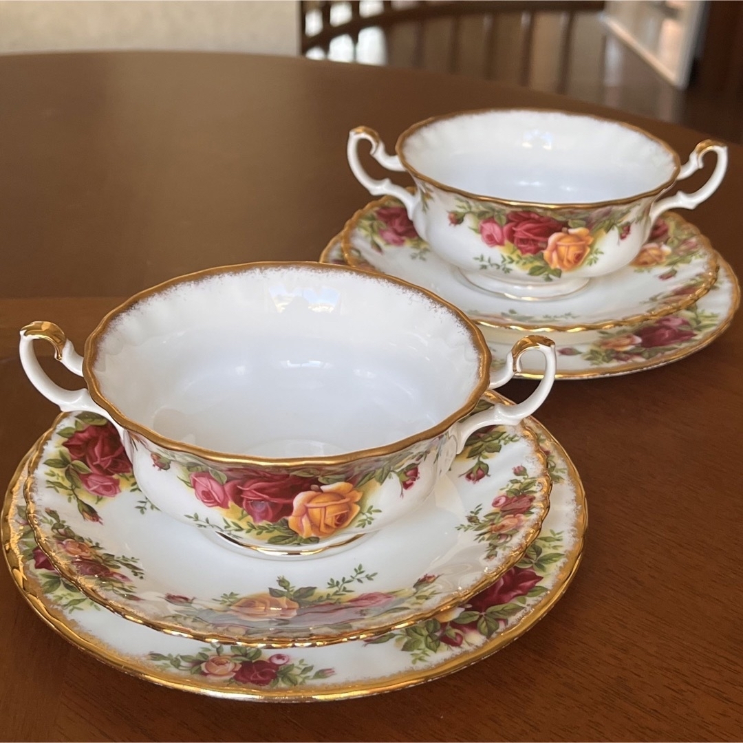 Royal Albert ラベンダーローズ　カップ＆ソーサー 廃盤品 ペアセット