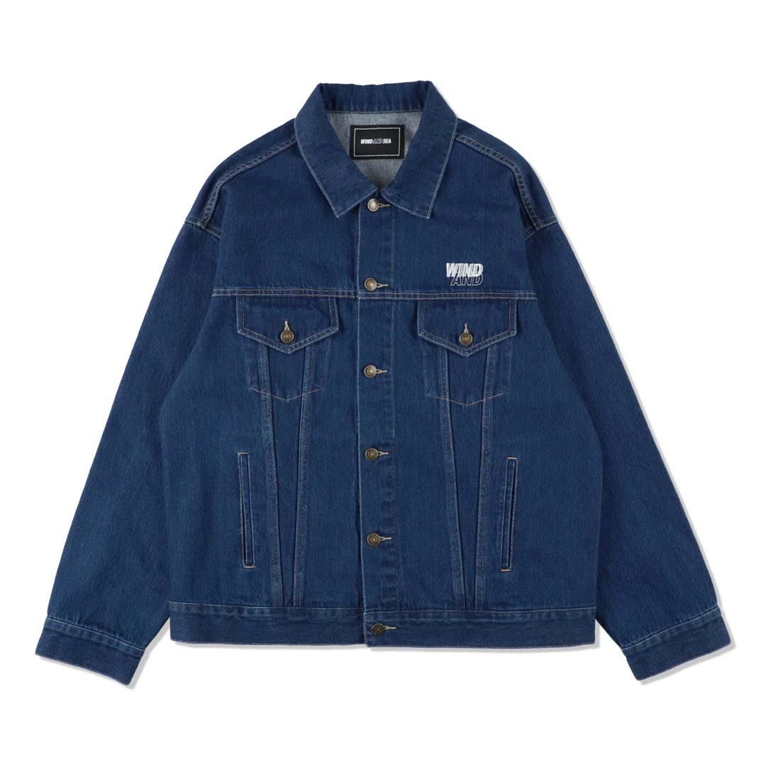 Wind and SEA DENIM JACKET INDIGO ウィンダンシー-