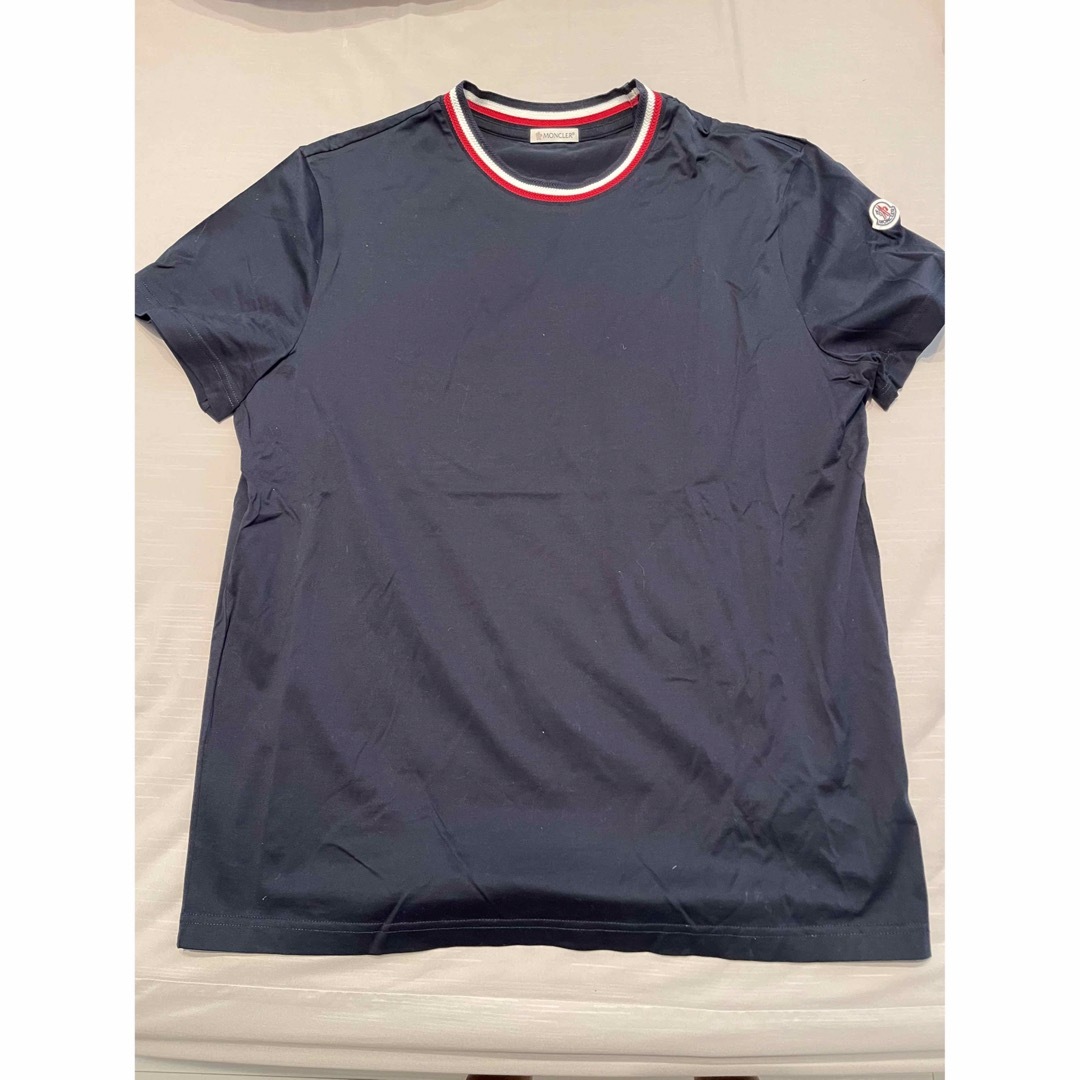 MONCLER / トリコロール クルーネック Tシャツトップス