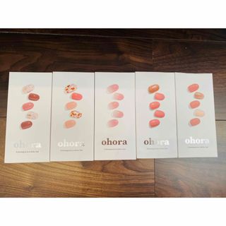 オホーラ(ohora)の【未開封】ohora ネイル（ピンク系5セット）(その他)