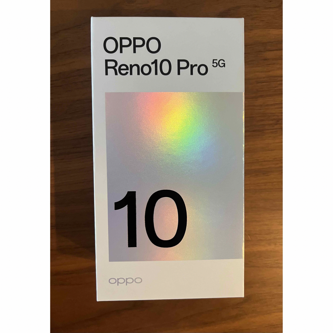 OPPO(オッポ)のOppo Reno10 pro 5G パープル 新品未開封 スマホ/家電/カメラのスマートフォン/携帯電話(スマートフォン本体)の商品写真