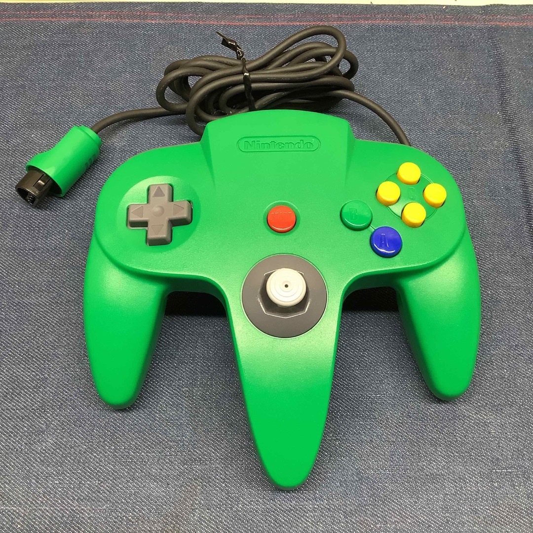 【Sあ707】未使用品　Nintendo　64 コントローラブロス　グリーン