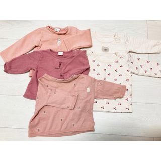 アカチャンホンポ(アカチャンホンポ)の女の子♡80サイズ♡秋冬服♡まとめ売り(シャツ/カットソー)