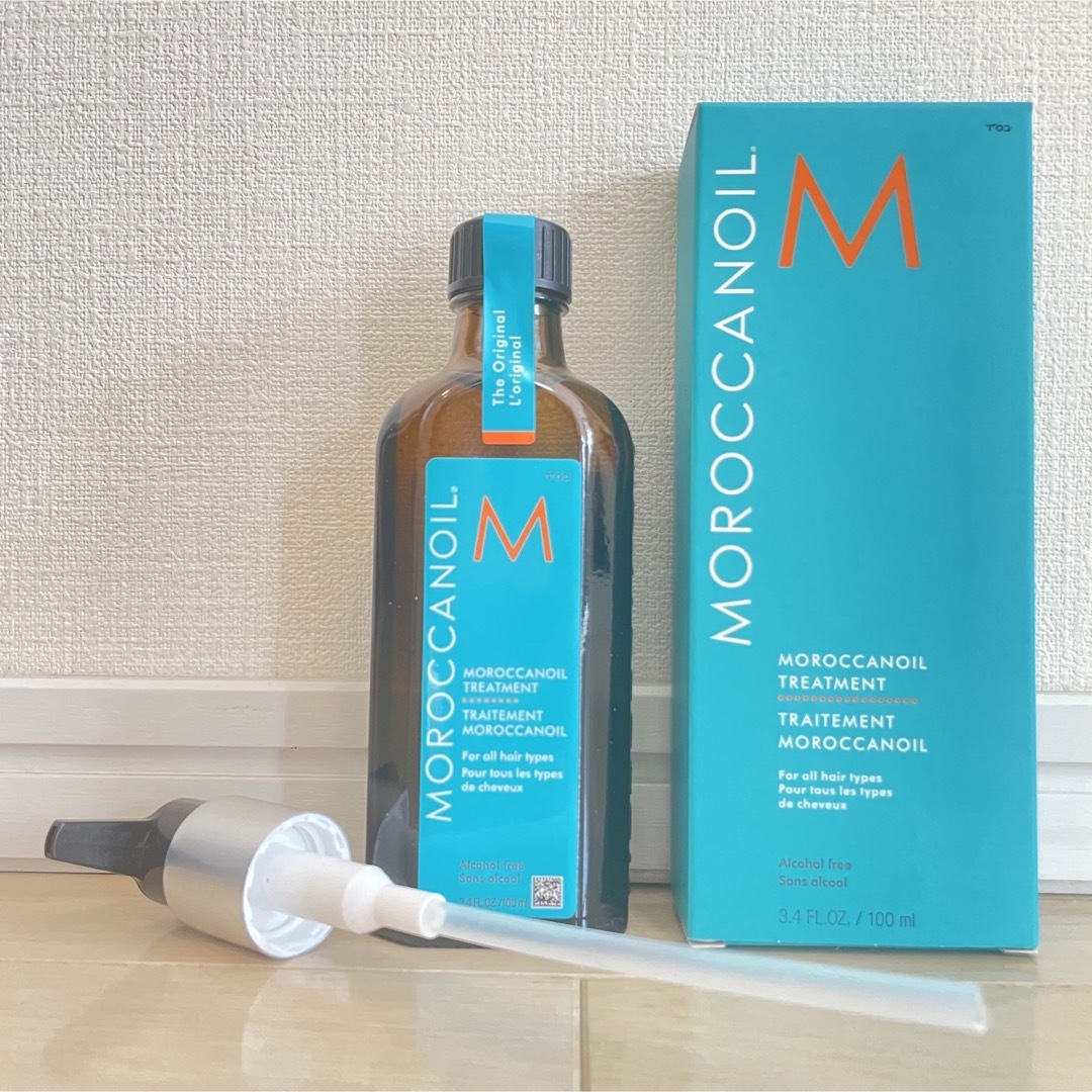 Moroccan oil(モロッカンオイル)の【ミッキー様専用】モロッカンオイル　トリートメント 100ml コスメ/美容のヘアケア/スタイリング(トリートメント)の商品写真