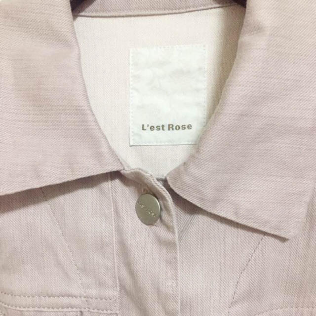 L'EST ROSE(レストローズ)の新品  L'EST ROSE  Gジャン レディースのジャケット/アウター(Gジャン/デニムジャケット)の商品写真