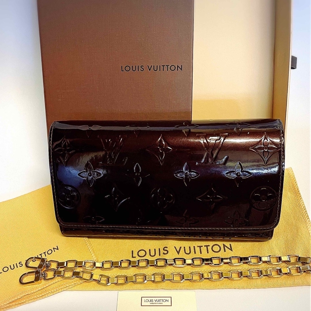 LOUIS VUITTONショルダーチェーン長財布 | フリマアプリ ラクマ