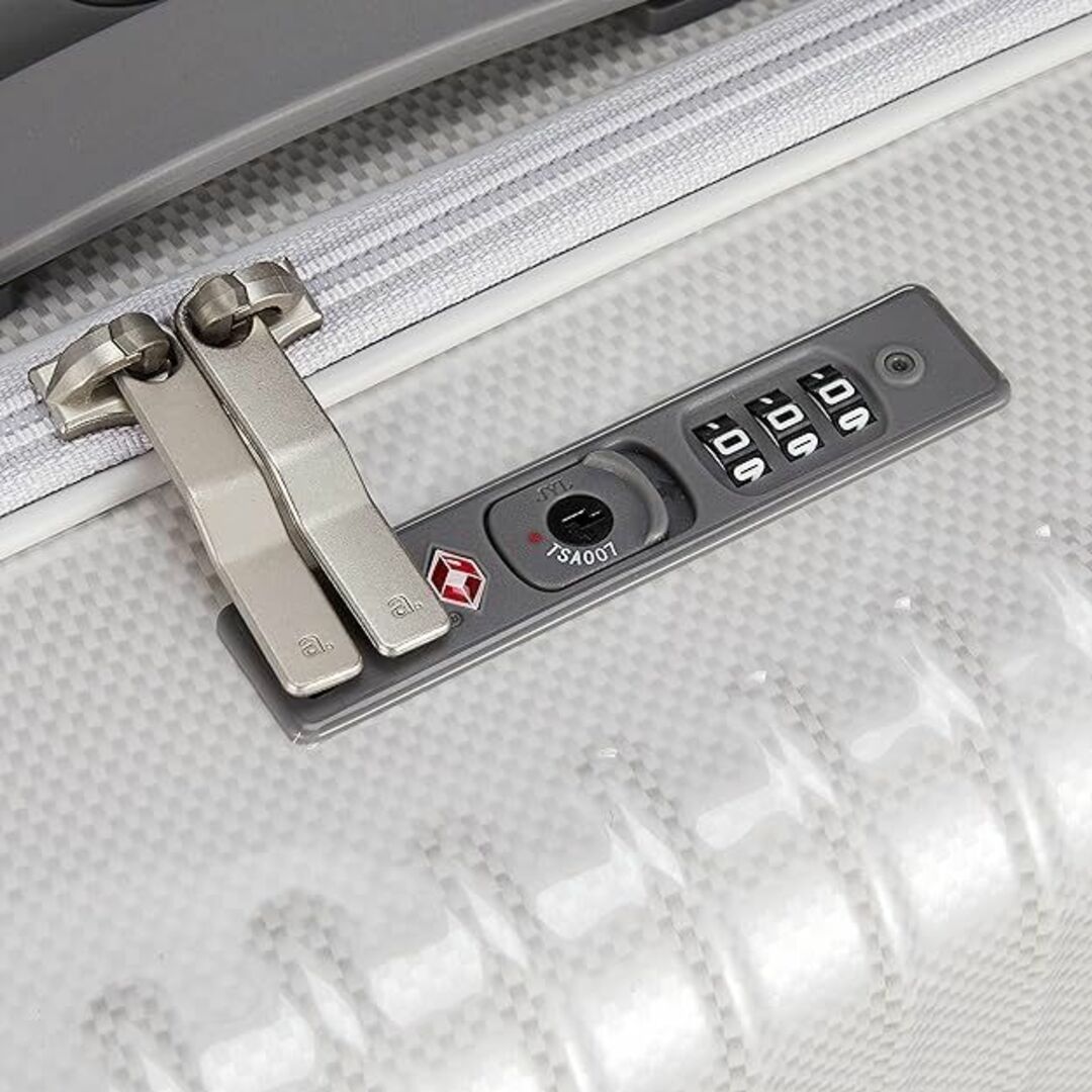 新品送料無料 ace.(エース)スーツケース ホワイトカーボン 06911