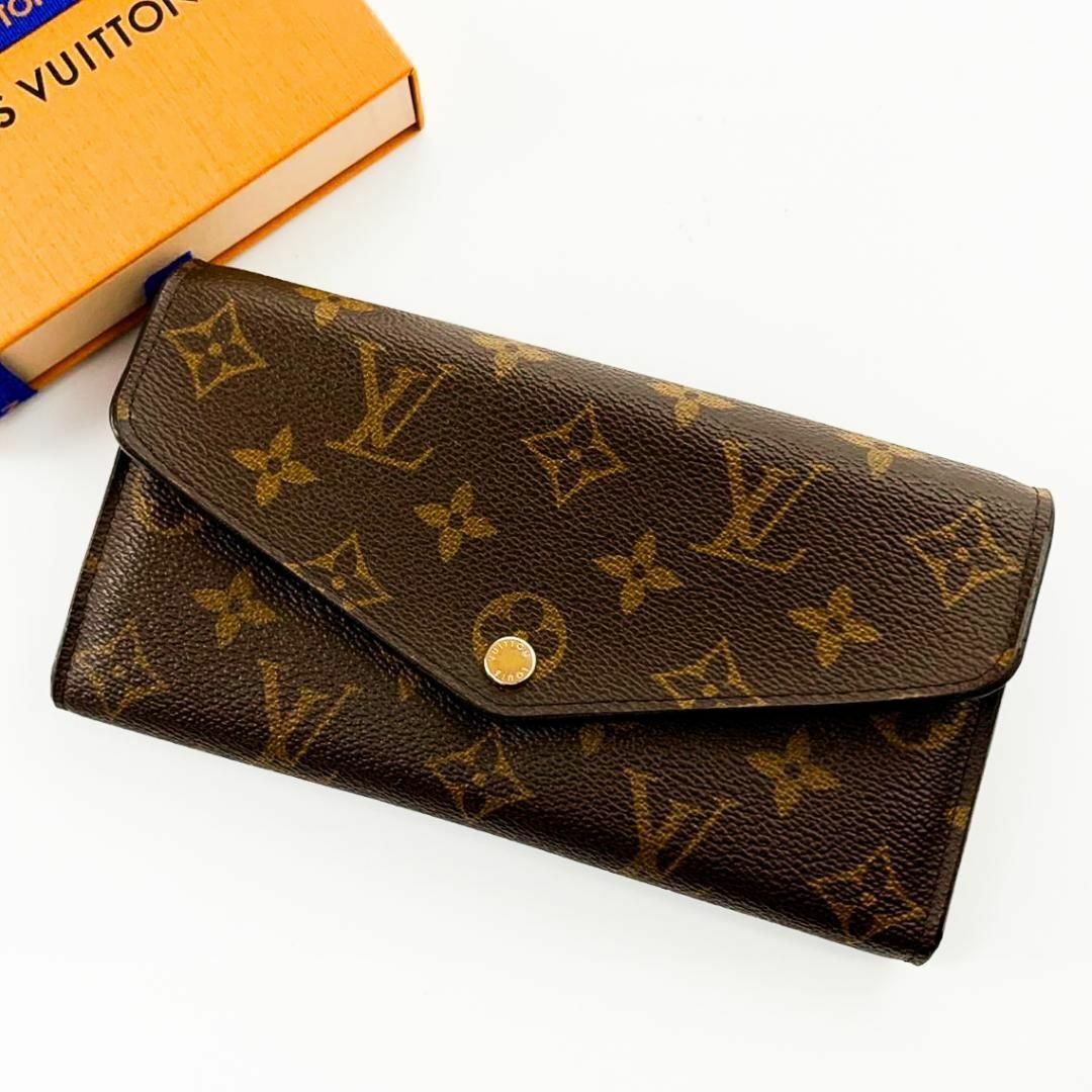 美品 LOUIS VUITTON モノグラムポルトフォイユ・サラ 長財布