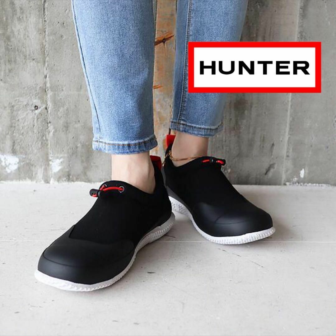 【送料無料】HUNTER ORIGINAL MESH SHOE スニーカー 黒26cm前後カラー