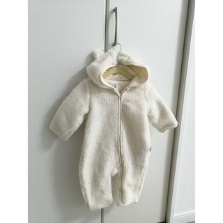 ベビーギャップ(babyGAP)の（moca様専用）babygap 3-6m ボアロンパース アウター(ロンパース)