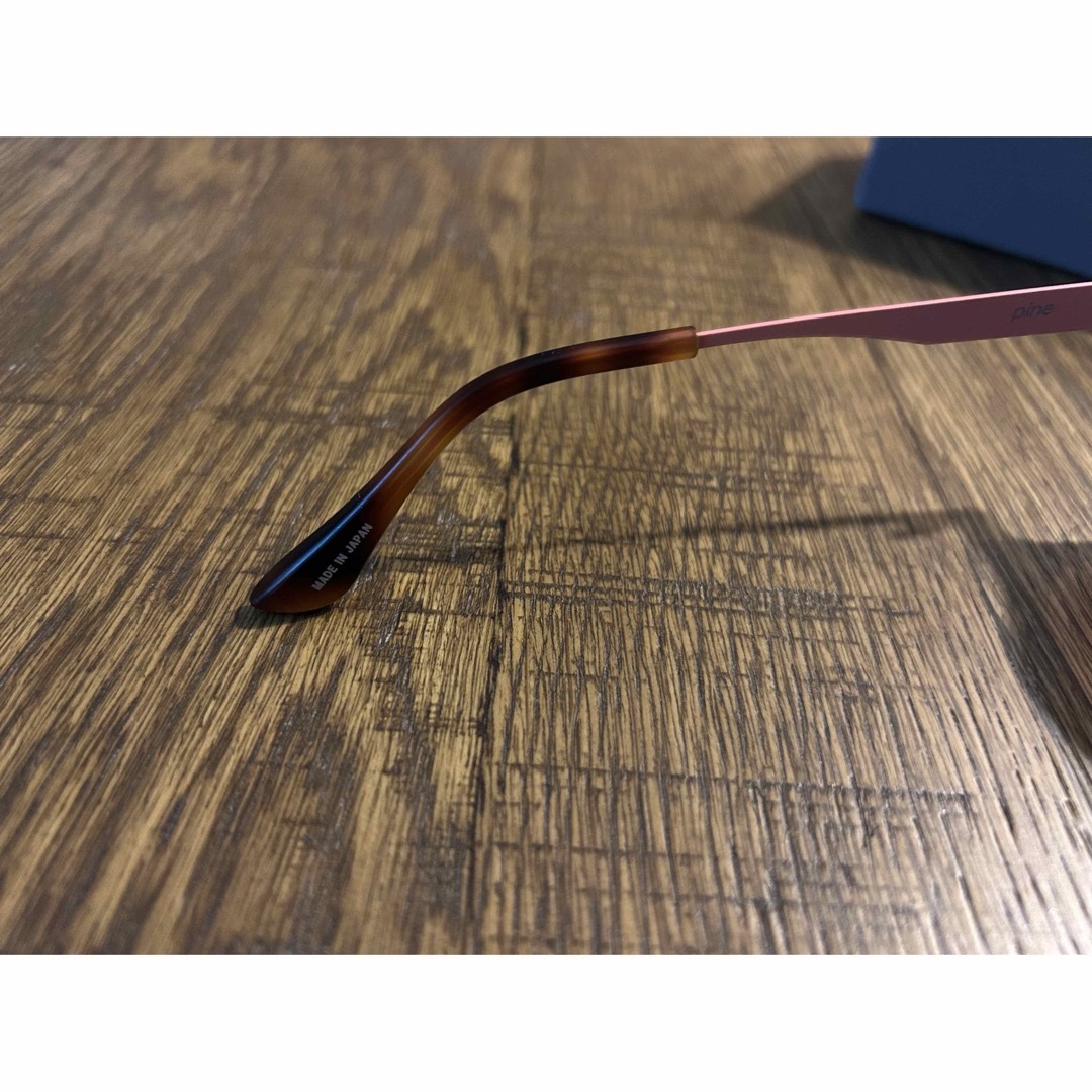 Ayame(アヤメ)のpine 1033SG コンビ ラウンドサングラス 日本製 鯖江 レディースのファッション小物(サングラス/メガネ)の商品写真