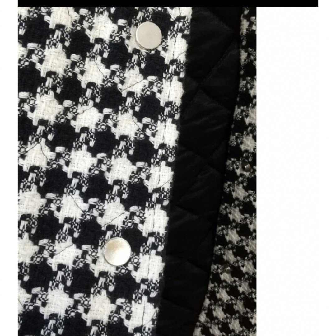 ZARA - ZARA 千鳥柄 コート キルティングの通販 by ISIS's shop ZARA - ZARA 千鳥柄 コート キルティングの通販 by ISIS's shop
