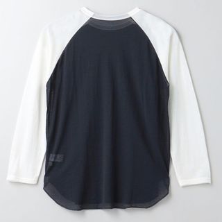 ロク(6 (ROKU))の＜6(ROKU)＞ コットンナイロン ベースボール Tシャツ 2023AW(シャツ/ブラウス(長袖/七分))