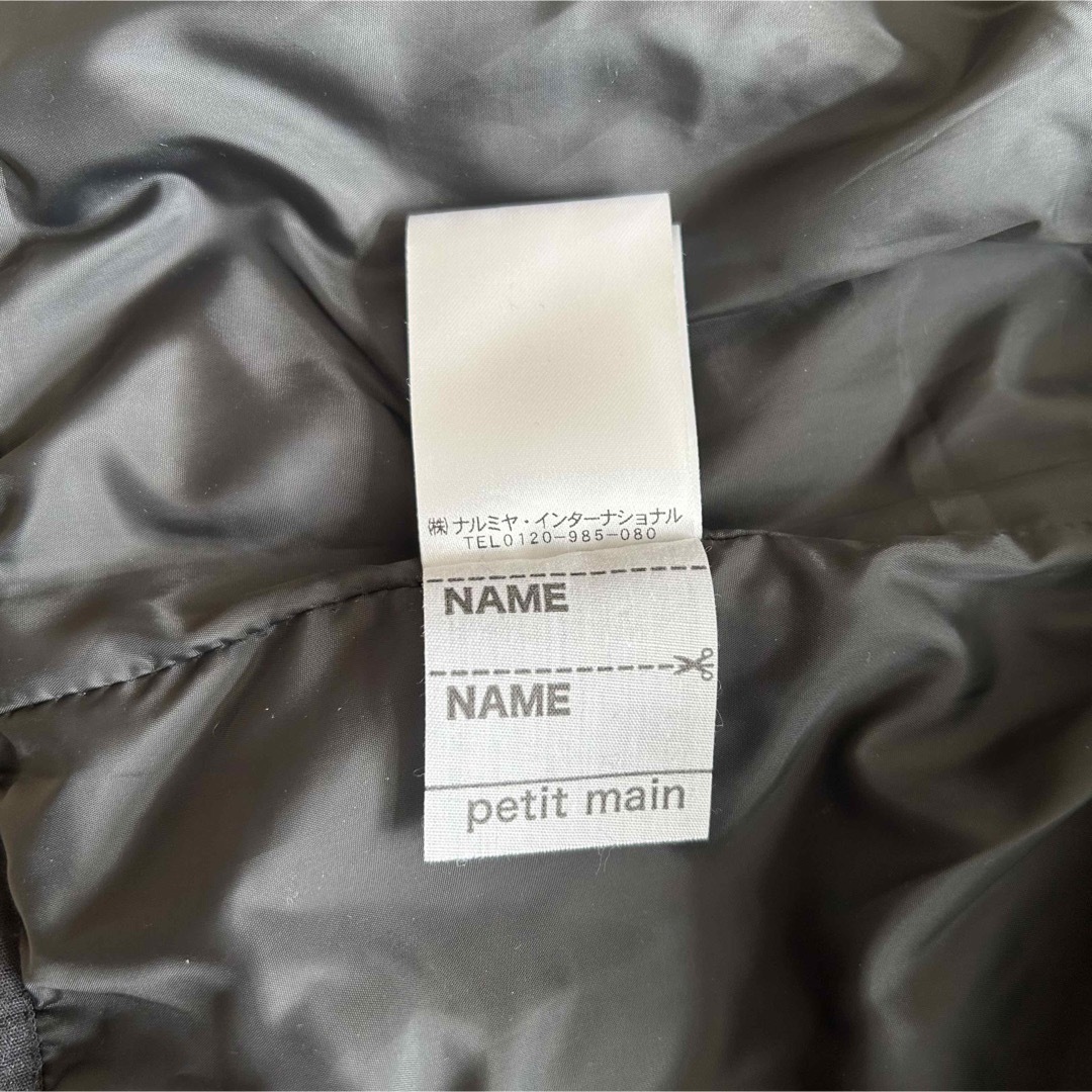 petit main(プティマイン)のプティマイン　80センチ　中綿ジャケット キッズ/ベビー/マタニティのベビー服(~85cm)(ジャケット/コート)の商品写真