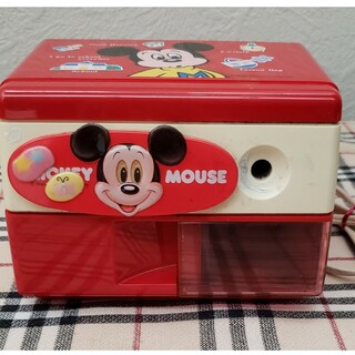 三菱 - レア ディズニー ミッキーマウス電動鉛筆削り