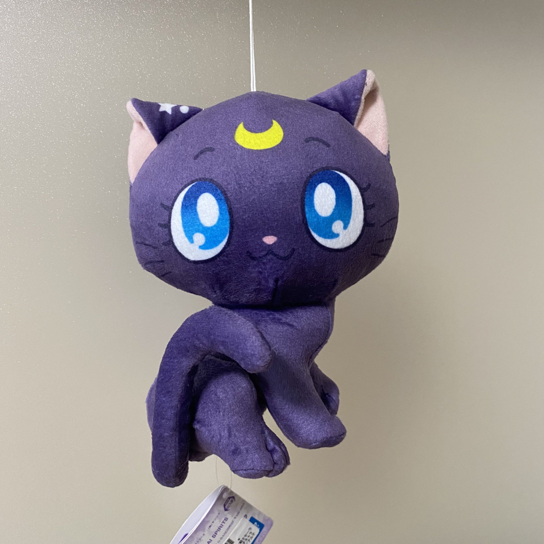 セーラームーンcosmos キティコラボ ぬいぐるみ❤︎クリアファイル ルナ
