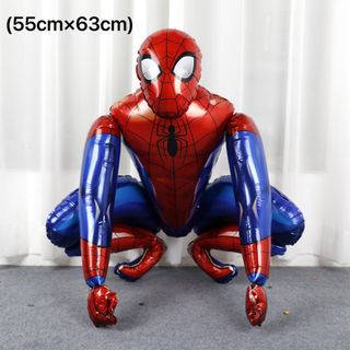 新品　スパイダーマン　3Dバルーン 誕生日 パーティーグッズ　巨大風船　匿名配送(その他)