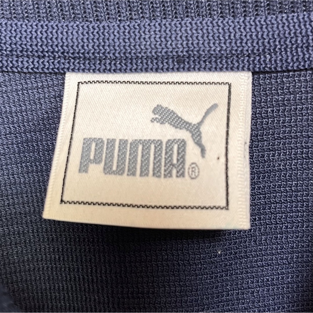 PUMA プーマ トラックジャケット ネイビー ロゴ刺繍 M あいみょん