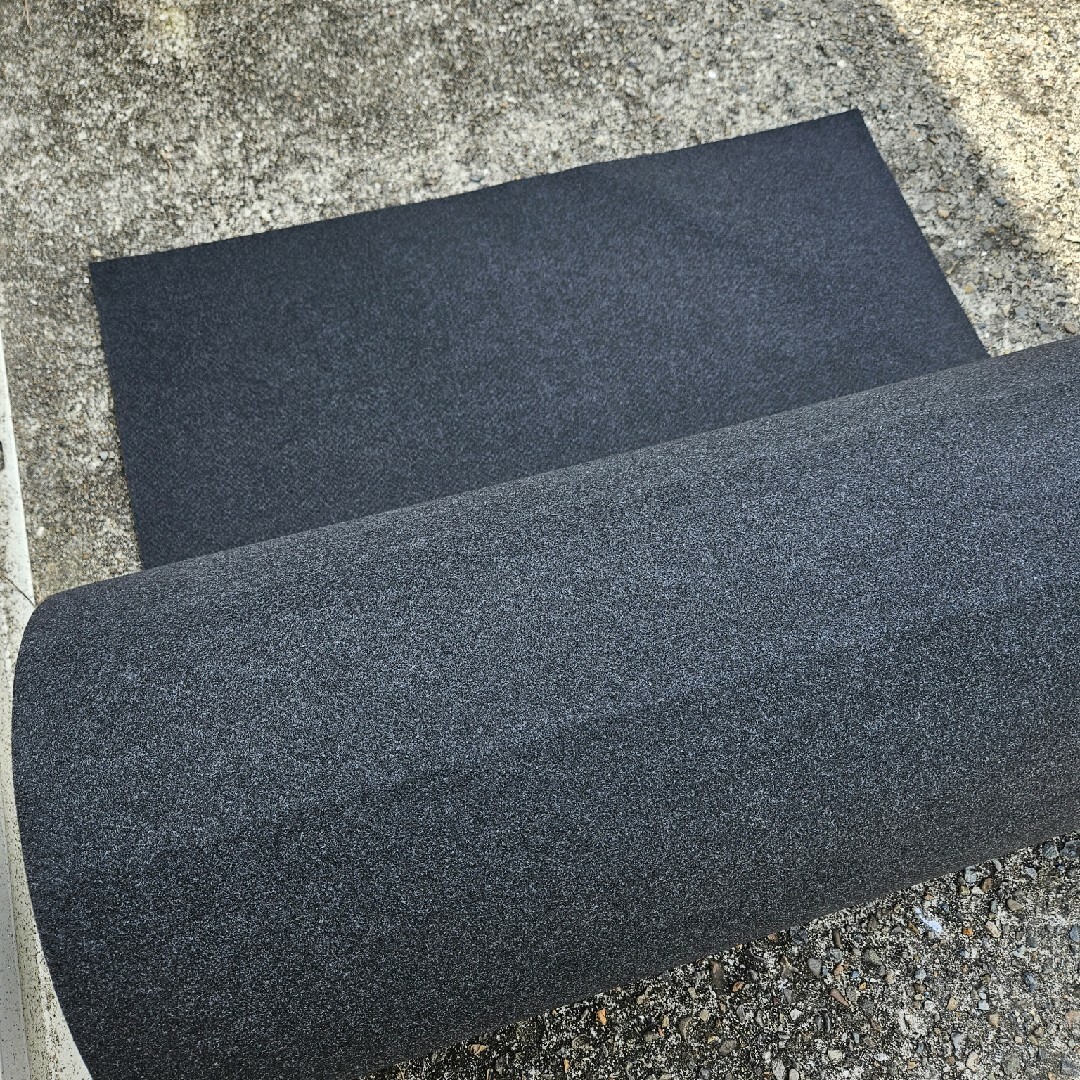 【新品】防草シート不織布(ブラック)　巾1m×40m 　厚み3.5㎜