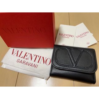 valentino garavani - 箱付き バレンチノガラヴァーニ 折り財布 三