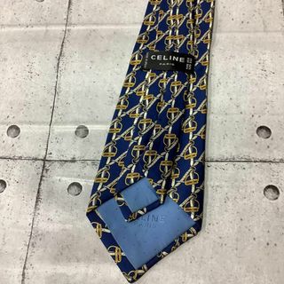 セリーヌ ネクタイ ビジネス スペイン産 フォーマル 総柄 スーツ シルク
