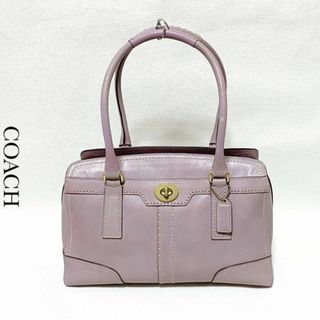 美品 Coach Hampton コーチハンプトン 皮レディースハンドバッグ