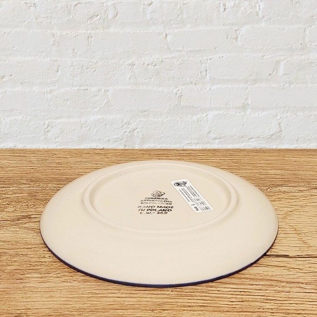 ポーランド食器◆デザート皿φ16cm|CA261-1771X黒猫柄
