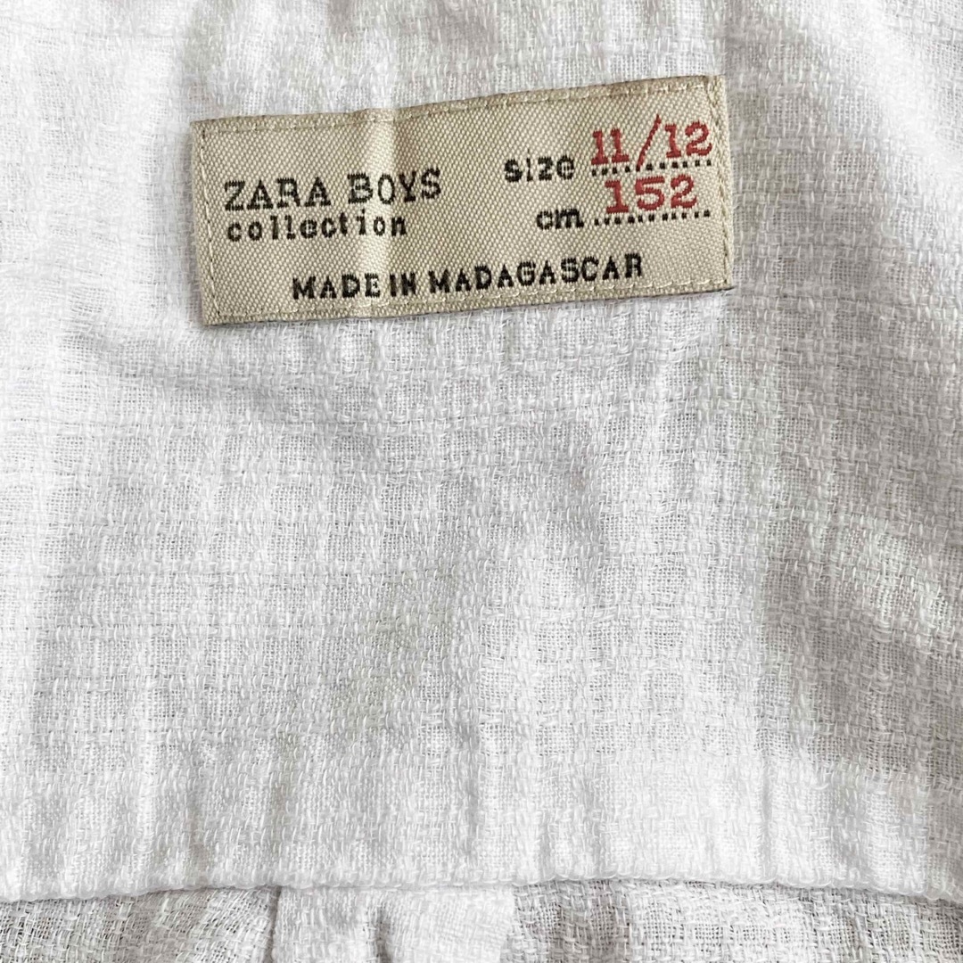 ZARA KIDS - ZARAボーイズさわやかシャツ上着羽織り男の子152半袖長袖