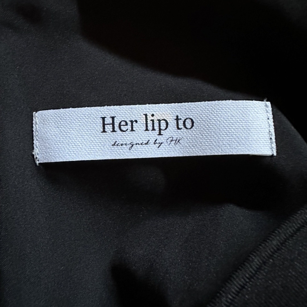 Her lip to   herlipto Dreamscape Twill Dressの通販 by ぱぴ's shop