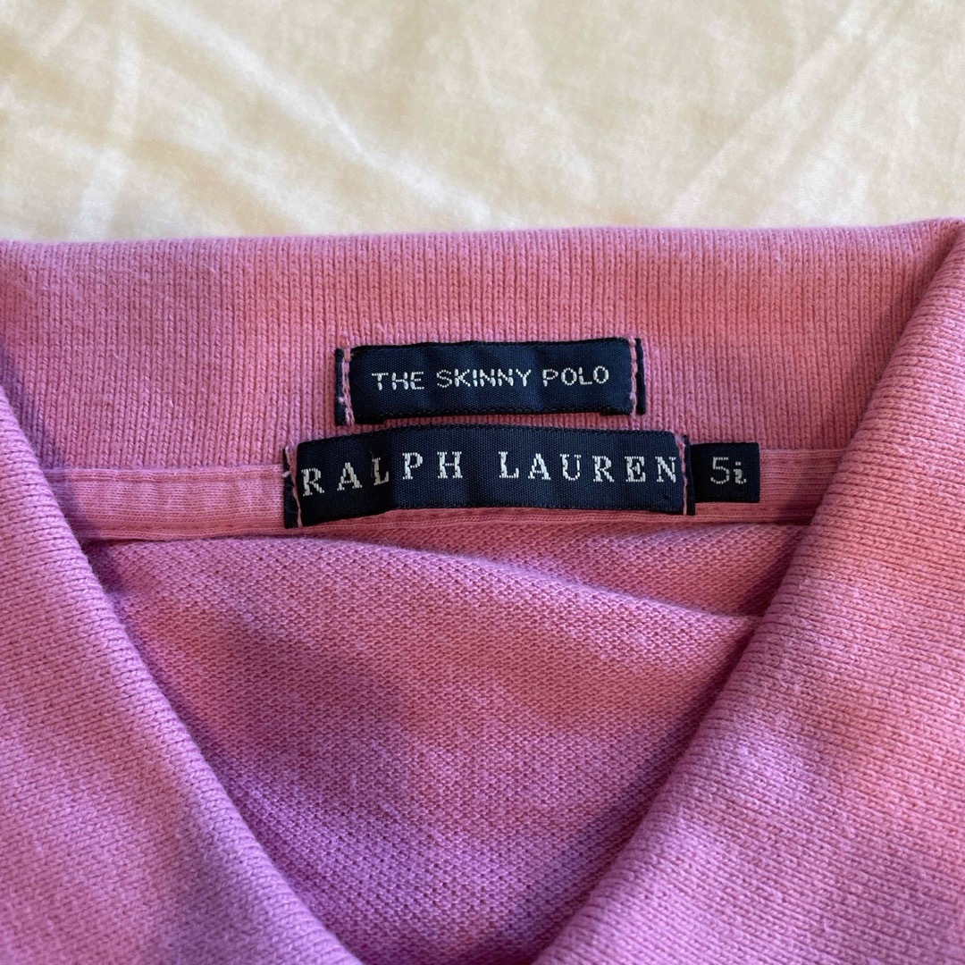 POLO RALPH LAUREN(ポロラルフローレン)のラルフローレン　ポロシャツ　5i キッズ/ベビー/マタニティのキッズ服女の子用(90cm~)(Tシャツ/カットソー)の商品写真