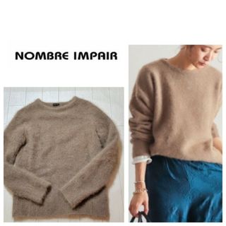 ノンブルアンベール(nombre impair)のノンブルアンペール フェレットニットプルオーバー(ニット/セーター)