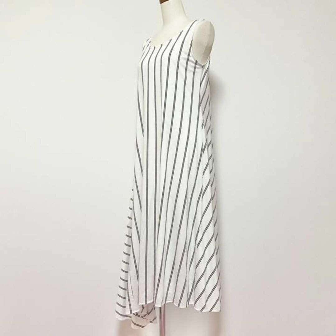 INED - INED SUPERIOR CLOSET イネド ノースリーブロングワンピースの