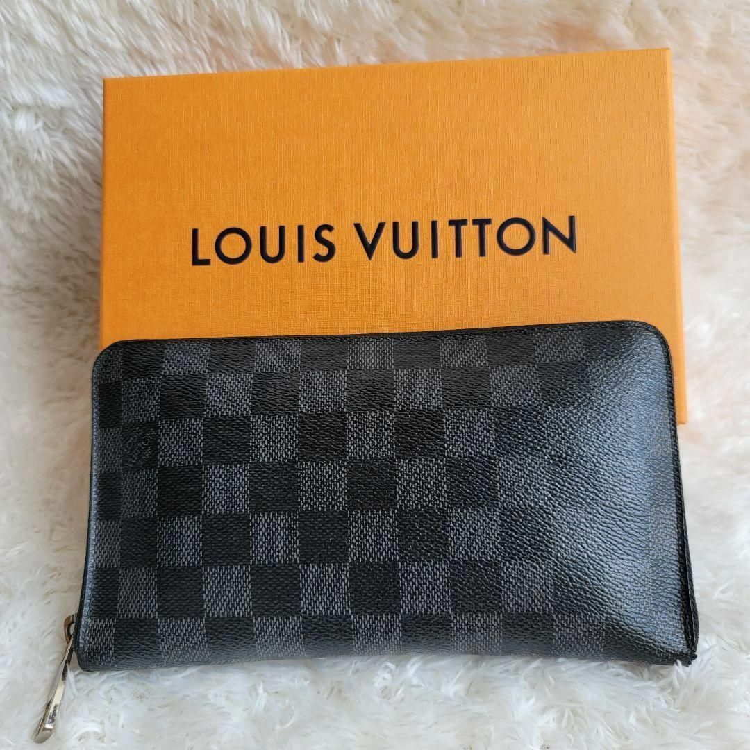 【美品箱付き】LOUIS VUITTON ヴェルティカル ジッピー ダミエ