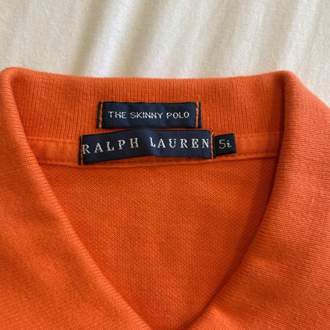 Ralph Lauren(ラルフローレン)のラルフローレン　ポロシャツ　5i キッズ/ベビー/マタニティのキッズ服女の子用(90cm~)(Tシャツ/カットソー)の商品写真