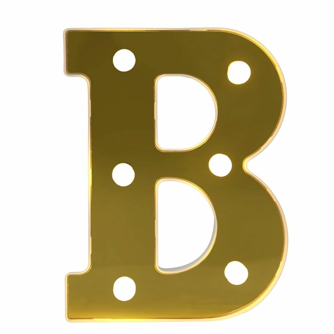 色: B】LED 文字 マーキーライト 英語 イルミネーション 数字 装飾 誕