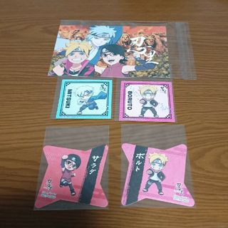 ニジゲンノモリ　BORUTO　ポストカード＆コースター＆ステッカー(その他)