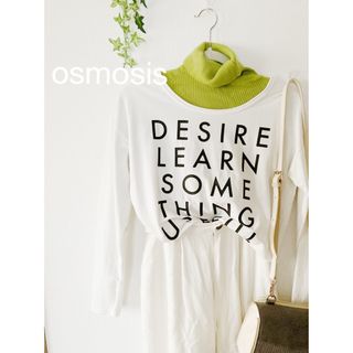 オズモーシス(OSMOSIS)の【定価¥4900】オズモーシス　ロゴロンT☆(Tシャツ(長袖/七分))