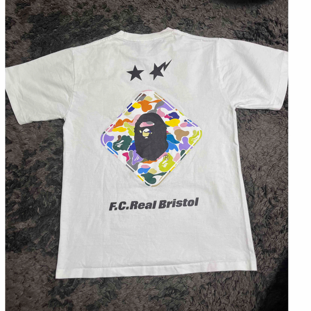F.C.Real Bristol/FCRB×BAPE半袖Tシャツ ホワイト