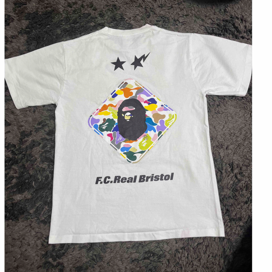 F.C.R.B.(エフシーアールビー)のF.C.Real Bristol/FCRB×BAPE半袖Tシャツ ホワイト メンズのトップス(Tシャツ/カットソー(半袖/袖なし))の商品写真