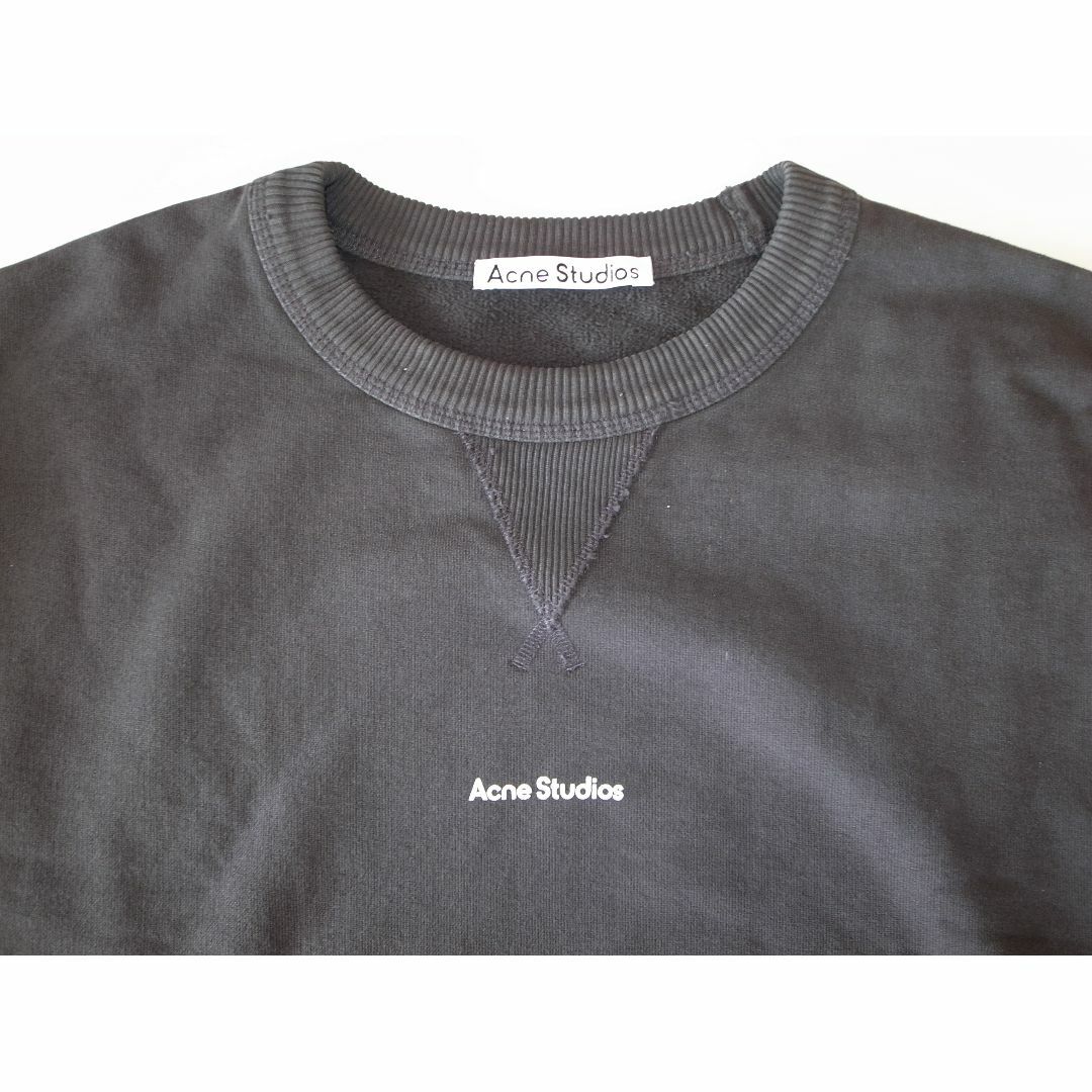 acne studios fin stamp logo ロゴ スウェット M