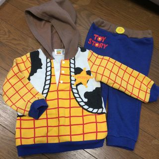 ディズニー(Disney)のトイストーリー キッズ 90 上下セット ハロウィン 上着 ズボン 裏地あったか(その他)